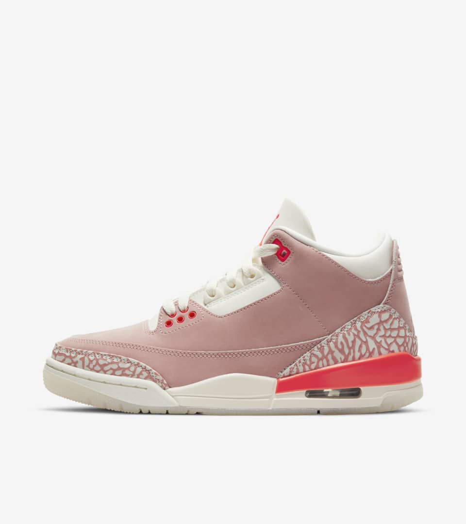 Date de sortie de la Air Jordan 3 Rust Pink pour Femme. Nike